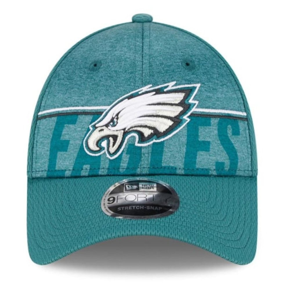 NEW ERA PHILADELPHIA EAGLES TRAINING CAMP STRETCH 9FORTY ADJUSTABLE HAT